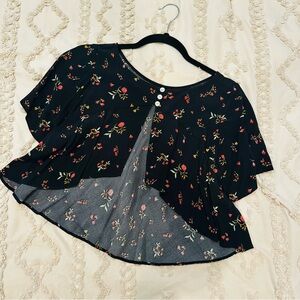 Kimchi Blue Floral Blouse